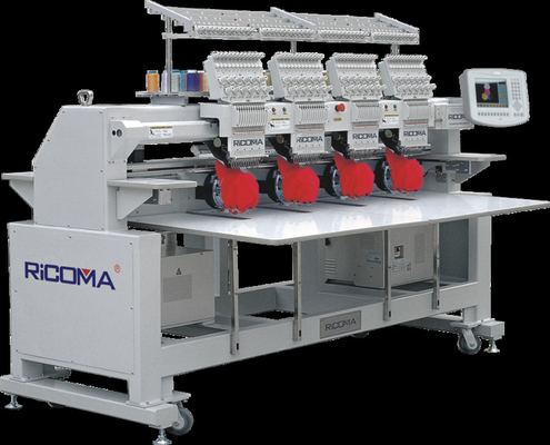 Nadel-industrieller multi Hochgeschwindigkeitskopf computergesteuerte Stickmaschine RiCOMA 12