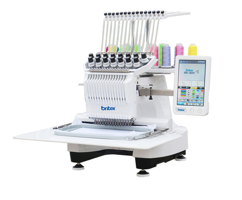 BR-3620 einzelne Nadel-Chinas des Kopf-15 T-Shirt flache Hut-Stickmaschine computergesteuerte Stickmaschine